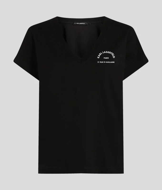 RUE ST-GUILLAUME T-SHIRT MET V-HALS
