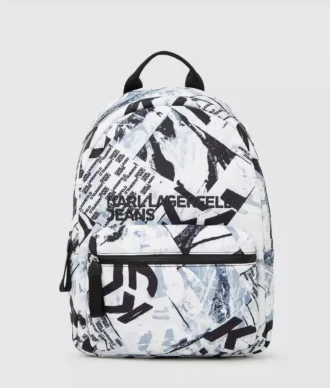 Rugzak met all-over grafische print