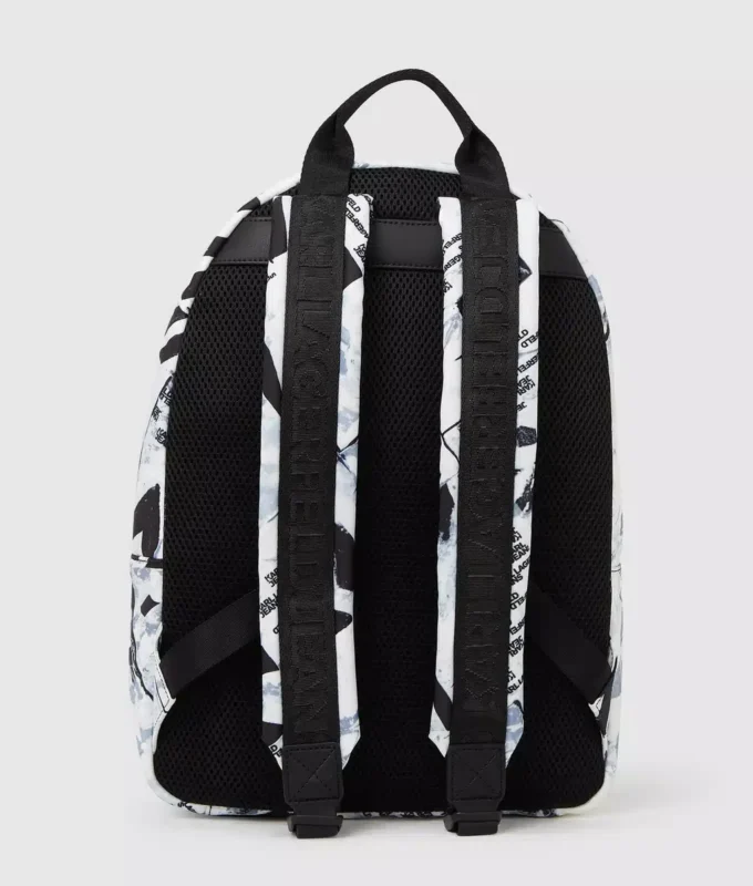 Rugzak met all-over grafische print