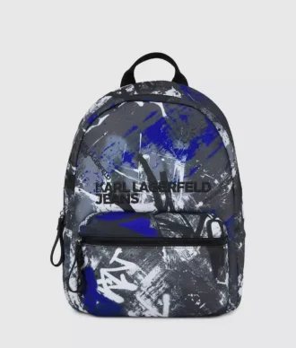 Rugzak met graffitiprint