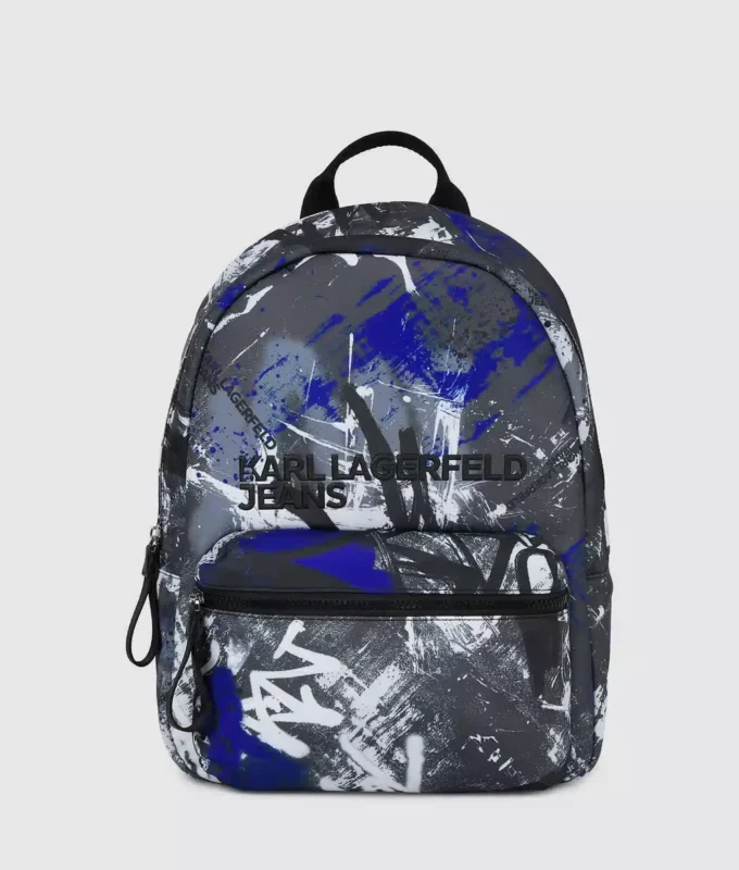 Rugzak met graffitiprint