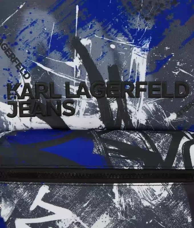 Rugzak met graffitiprint