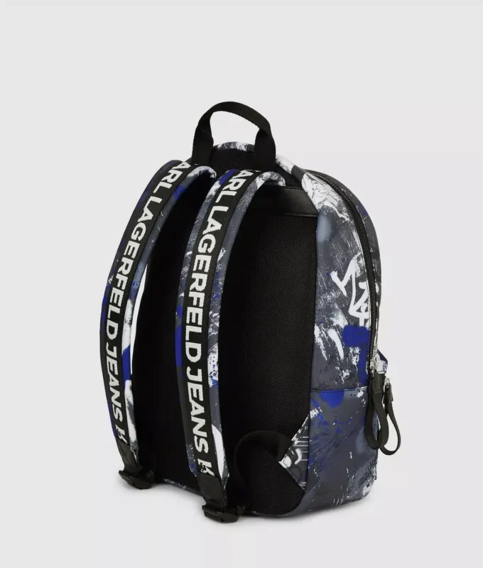 Rugzak met graffitiprint