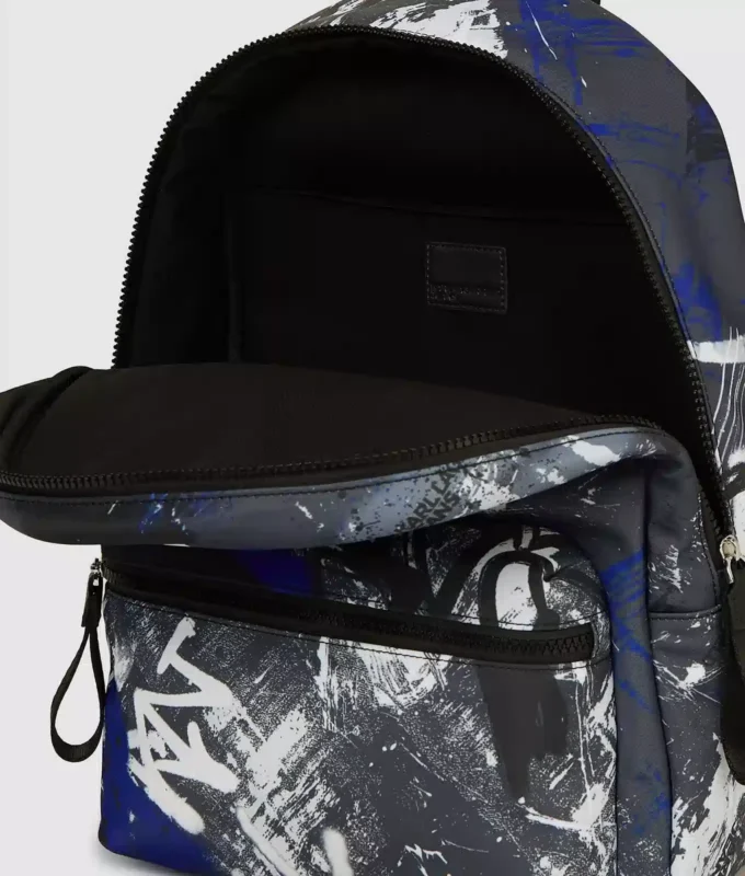Rugzak met graffitiprint