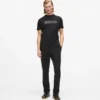 Satijnen T-shirt met logo
