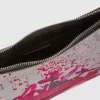 Schoudertas met graffitiprint