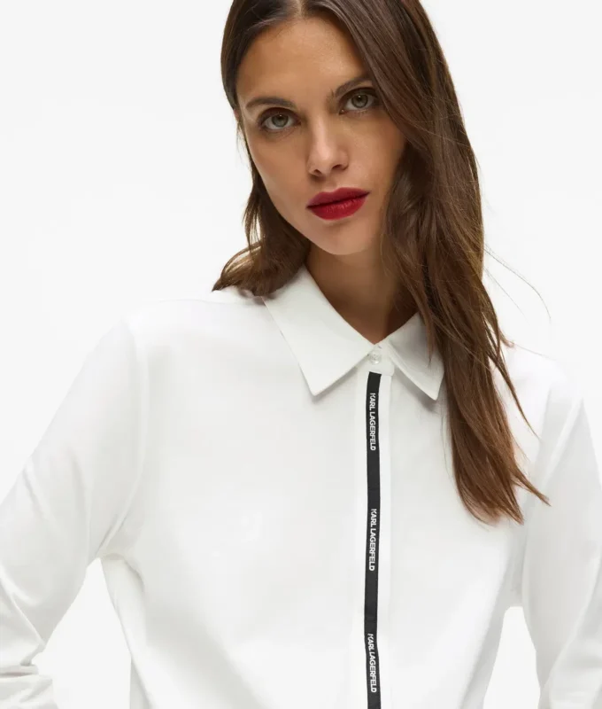 Shirt met logotape