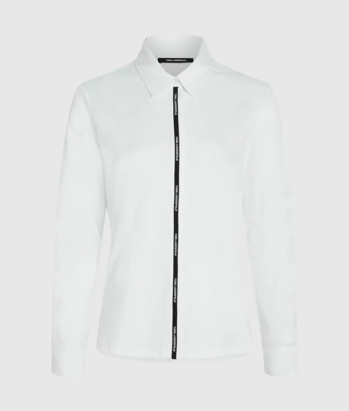 Shirt met logotape