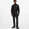 Shirt met strass-degradé
