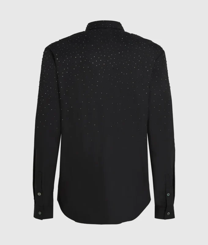 Shirt met strass-degradé