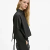 Shirt met strik aan de achterkant