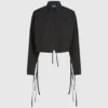 Shirt met strik aan de achterkant