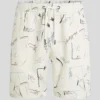 SHORTS MET ALL-OVER-PRINT
