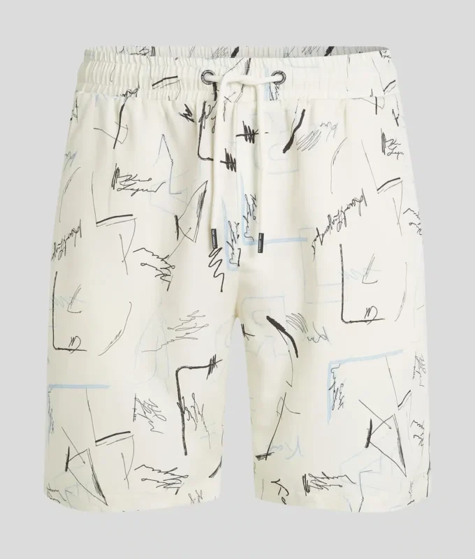 SHORTS MET ALL-OVER-PRINT