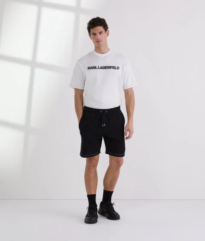 SHORTS MET CONTRASTSTIKKING