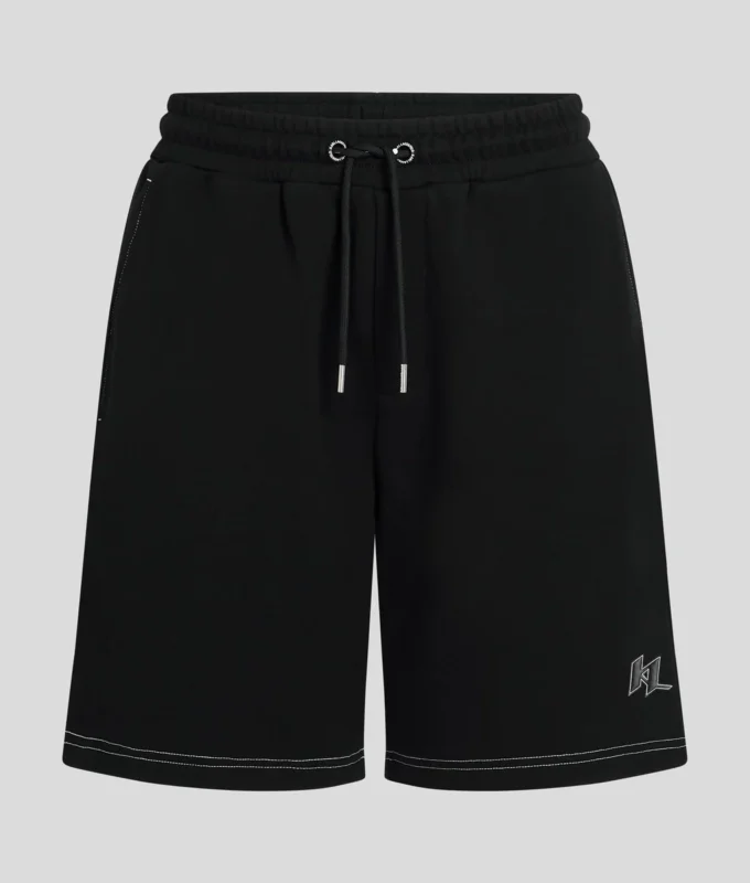 SHORTS MET CONTRASTSTIKKING