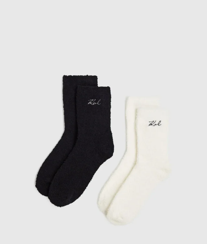 Signature fleece sokken – 2-pack