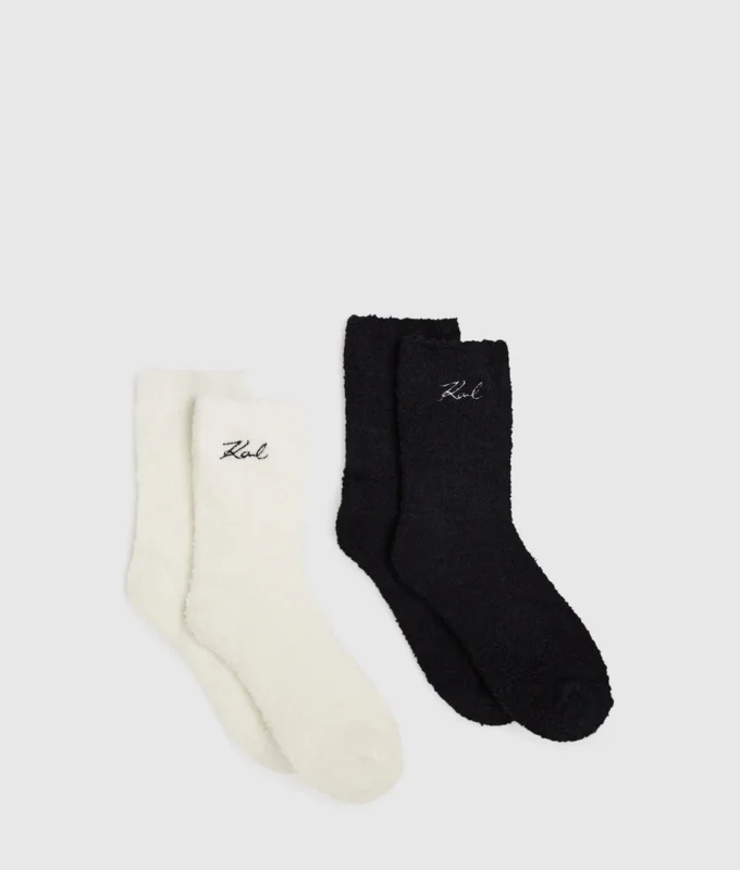Signature fleece sokken – 2-pack