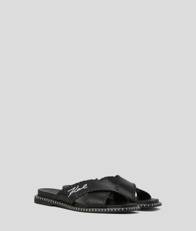 SIGNATURE KLEO WHIPSTITCH SANDALEN