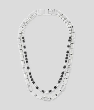 SIGNATURE PAVÉ CRYSTALS HALSKETTING