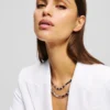 SIGNATURE PAVÉ CRYSTALS HALSKETTING