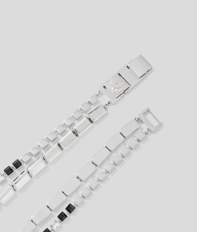 SIGNATURE PAVÉ CRYSTALS HALSKETTING