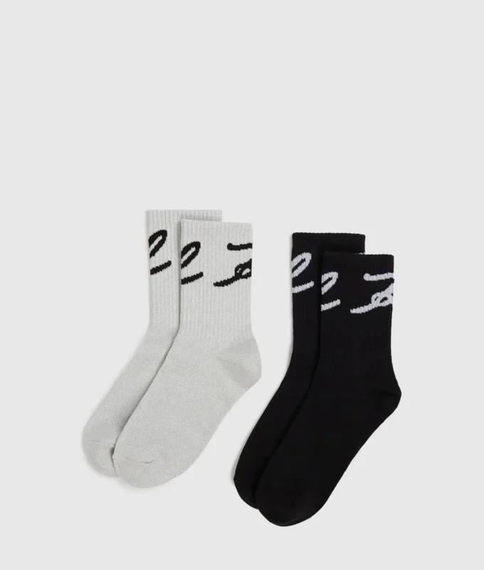 Signature sokken – 2-pack
