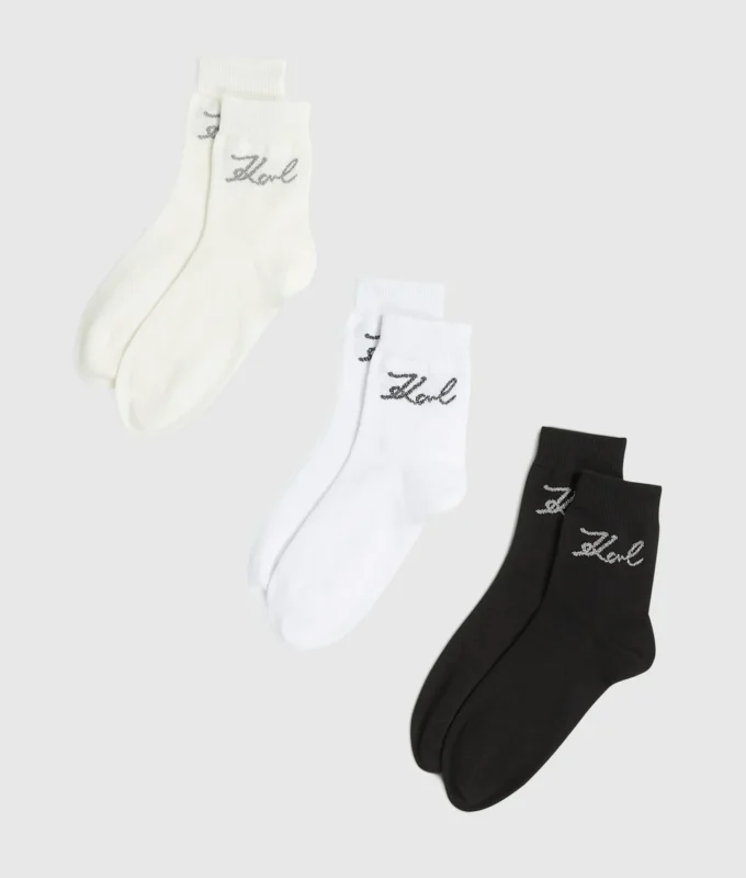 Signature sokken – 3-pack