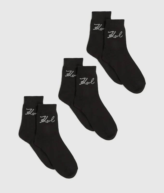 Signature sokken – 3-pack