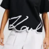 SIGNATURE T-SHIRT MET V-HALS
