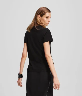 SIGNATURE T-SHIRT MET V-HALS
