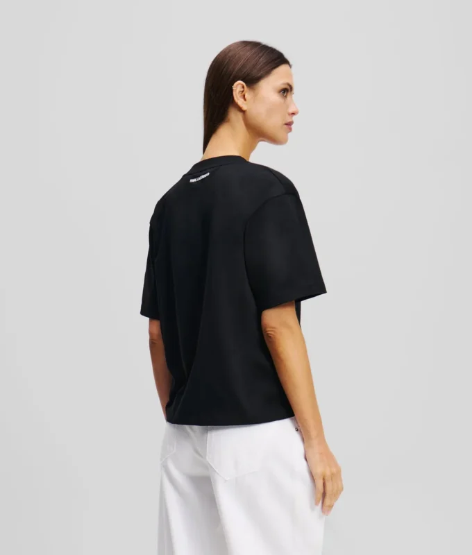 SIGNATURE T-SHIRT MET V-HALS