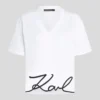 SIGNATURE T-SHIRT MET V-HALS