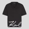 SIGNATURE T-SHIRT MET V-HALS