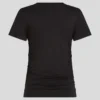SIGNATURE T-SHIRT MET V-HALS EN RUFELS