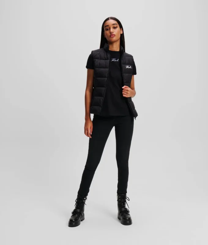 SIGNATURE GEVOERDE GILET