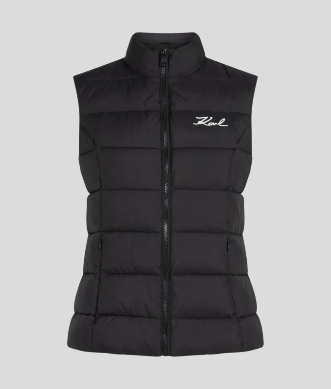 SIGNATURE GEVOERDE GILET