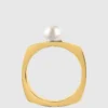 Signature vierkante ring
