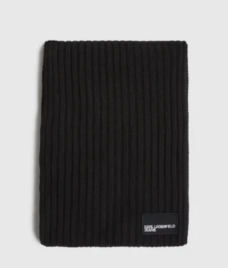 Sjaal met logopatch