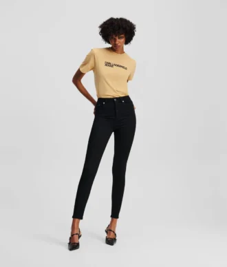 SKINNY JEANS MET HOGE TAILLE