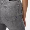 Skinny jeans met hoge taille