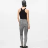 Skinny jeans met hoge taille