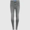 Skinny jeans met hoge taille