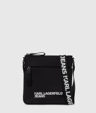 Slanke crossbodytas met logo