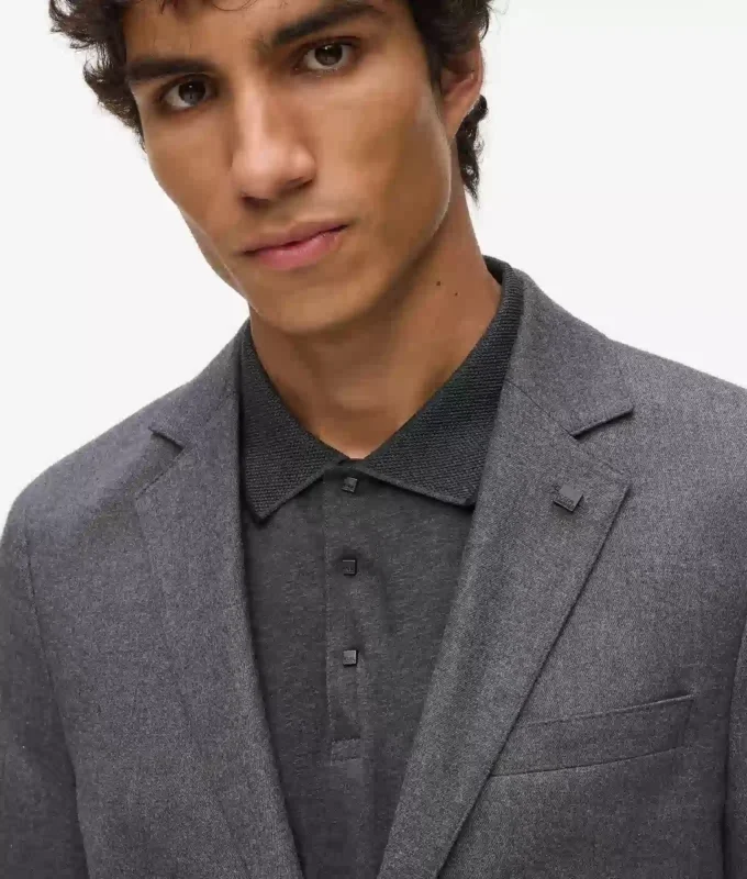 Slim-fit getailleerd jasje