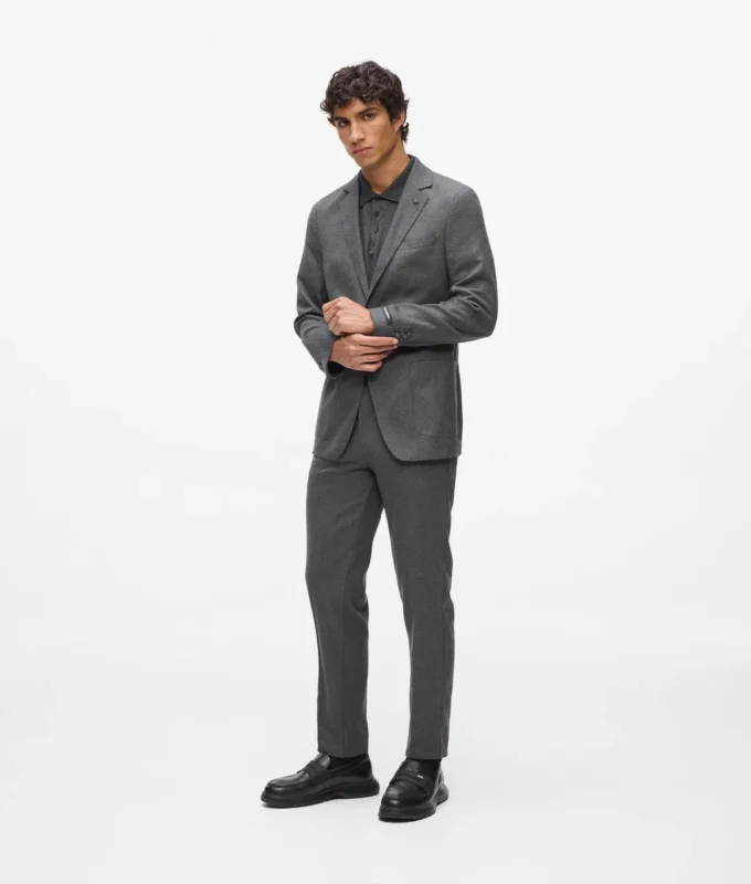 Slim-fit getailleerd jasje