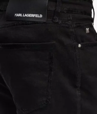 Slim fit jeans met metallic details