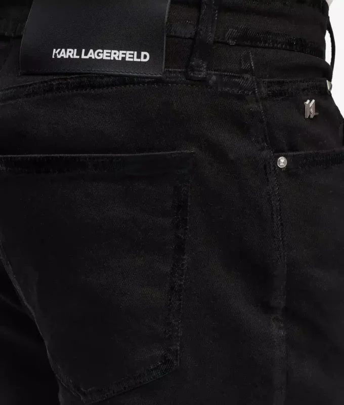 Slim fit jeans met metallic details