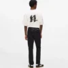 Slim fit jeans met metallic details