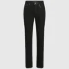 Slim fit jeans met metallic details